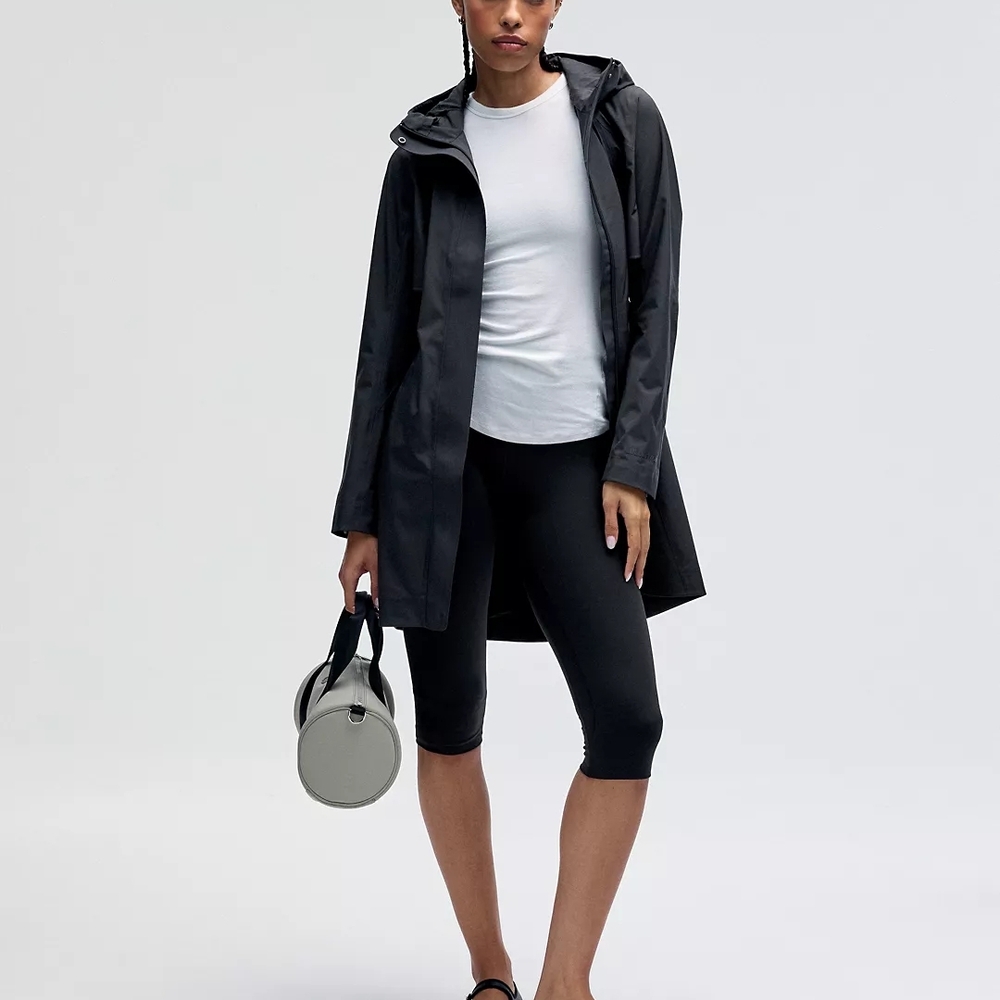 lululemon athletica Rain Rebel Black Utility Jacket